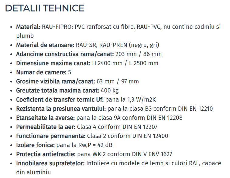 Dettagli tecnici