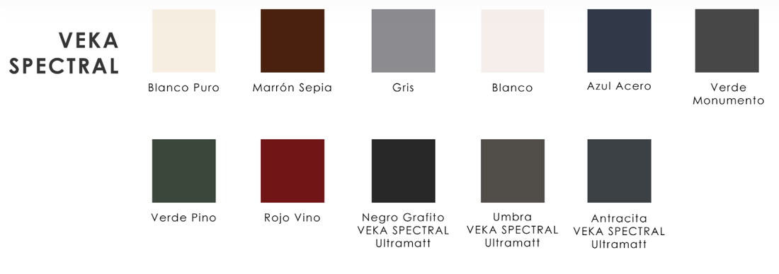 Palette colori SPECTRAL