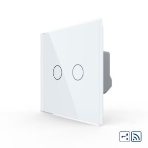 Intrerupator Dublu Cap Scara / Cruce Wireless cu Touch LIVOLO – Serie Noua