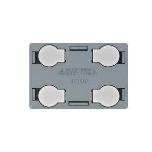 Modul intrerupator cvadruplu cu touch Livolo standard Italian