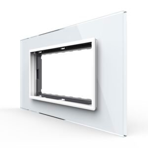 Rama din sticla Livolo standard Italian 4 module – Serie noua