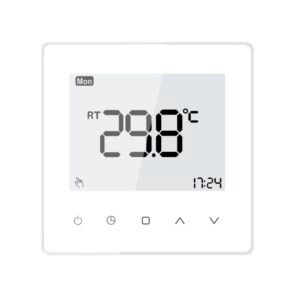 Termostat cu fir Luxion TP608 pentru centrala termica pe gaz sau electrica, Programari, Anti-inghet