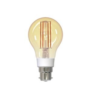 Bec inteligent LED Wireless Homeflow B-5008, B22, 5.5W (40W), 500lm, dimabil, filament, lumina calda, Control de pe telefonul mobil – Resigilat