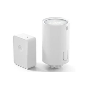 Kit cap termostatic cu hub pentru calorifer Meross MTS150H, Control aplicatie, Wi-Fi