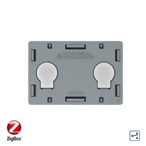 Modul intrerupator dublu cap scara / cruce cu touch Livolo, protocol ZigBee, standard Italian