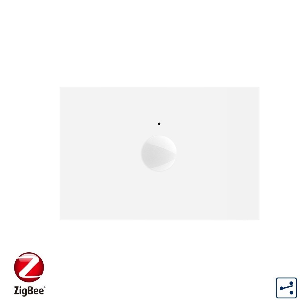 Modul intrerupator simplu cap scara / cruce cu touch Livolo, standard Italian, protocol ZigBee, Serie noua