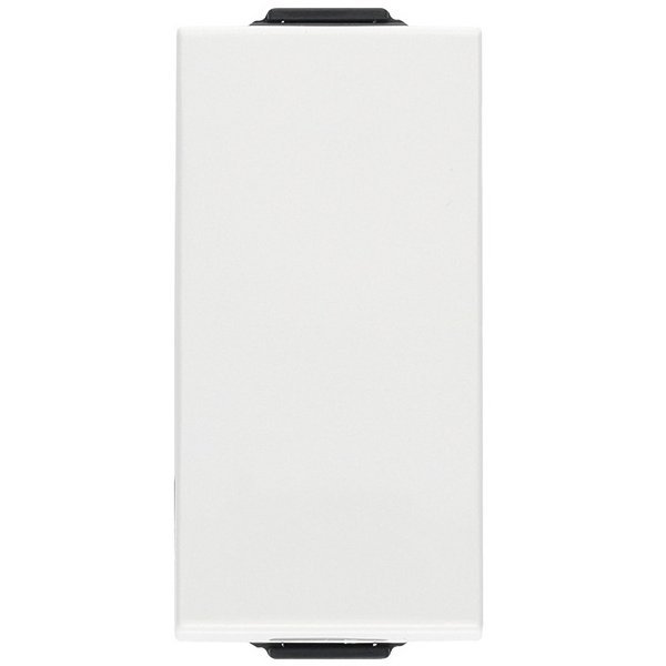 Buton cu revenire 1 modul Vimar Neve Up 09008, 1P NO 10A alb