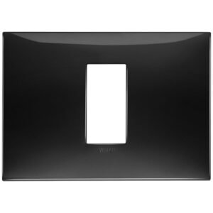 Rama 1 modul pentru doza 3 module Vimar Neve Up 09671.04, plastic Glossy negru