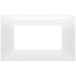 Rama ornament 4 module Vimar Neve Up 09674.01, alb