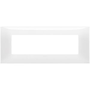 Rama ornament 7 module Vimar Neve Up 09677.01, alb