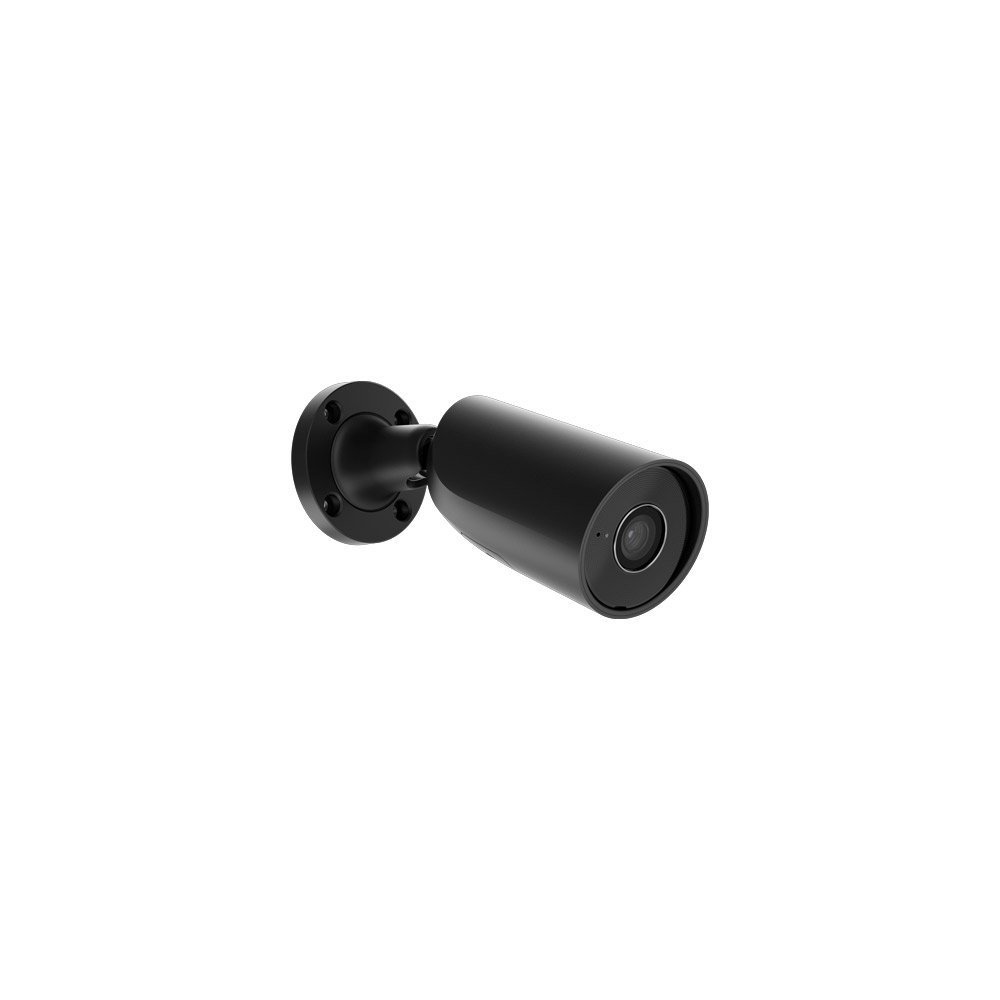 Camera supraveghere exterior IP Ajax BULLETCAM-8-28-BL, 8 MP, 2.8 mm, IR 35 m, microfon, slot card, detectie om/vehicul/animal prin AI, PoE, negru