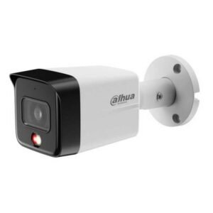 Camera supraveghere exterior IP cu iluminare duala Dahua Smart Dual Light IPC-HFW1839TC-A-IL-0280B-S6, 8 MP, 2.8 mm, IR/Iumina alba 30 m, microfon, detectie persoane, PoE