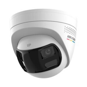 Camera supraveghere IP Dome cu iluminare duala Hikvision ColorVu DS-2CD1367G2HP-LIUF/SL(2.8MM), 2.8 mm, 6 MP, lumina alba/IR 30 m, microfon si difuzor , slot card, stroboscop, alarma, PoE
