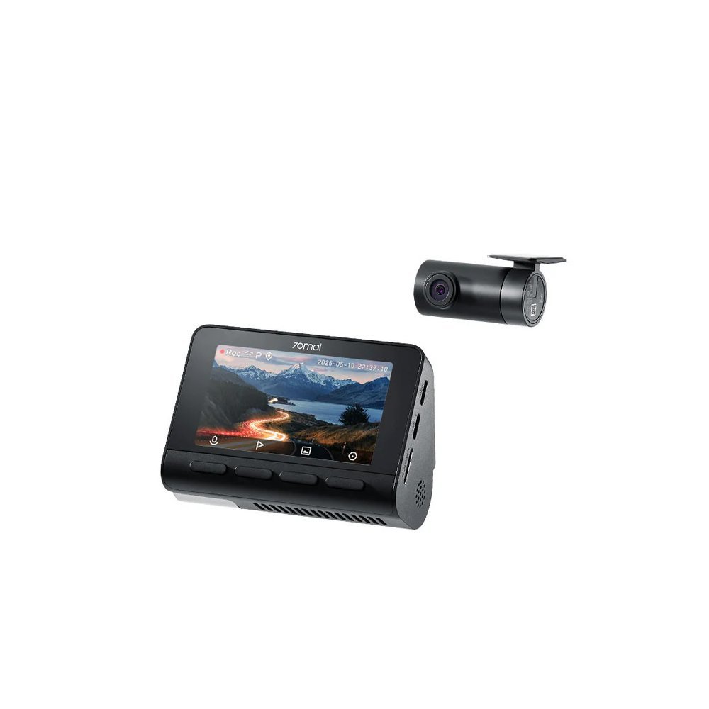 Camera auto fata/spate WiFi 70Mai Dash Cam A800SE-1-4G, 4K frontal, Full HD camera spate, GPS, HDR, Night Vision