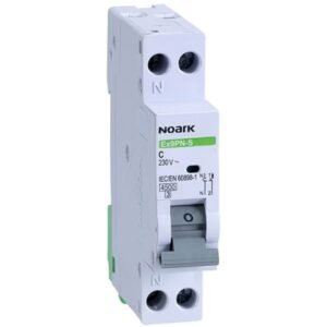 Siguranta automata Ex9PN-S 1P+N 20A curba C Noark 101596