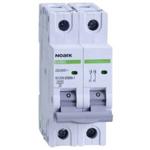 Siguranta automata Ex9BS 2P, 10A, curba B, 4.5kA Noark 102062