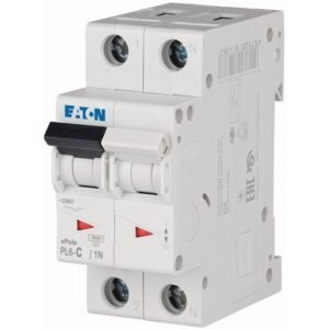 Siguranta automata 1P+N 6A PL6-C6/1N Eaton 106031