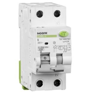 Intrerupator automat diferential RCBO 1P+N 6A/30mA tip AC curba B Noark 107619