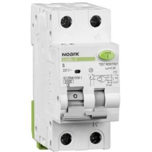 Intrerupator automat cu diferential RCBO Ex9BL-N 1P+N 40A/30mA, curba C, tip AC, 6kA Noark 107634