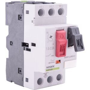 Intreruptor automat pentru protectia motoarelor 3P 1.6-2.5A, cu butoane Noark 108946
