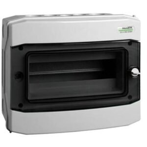 Cofret de distributie din plastic, Noark 113263 PHS 18T, montare aparenta, IP65, 1 rand, 18 module