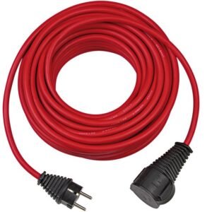 Cordon prelungitor Brennenstuhl, IP44, 25m, IP44, H07RN-F 3G1,5 – Rosu 1167830