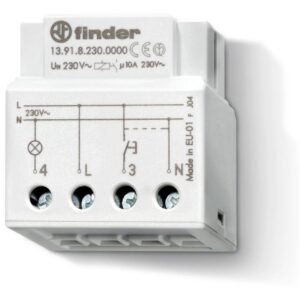 Releu pas cu pas, electronic, montare in doza, 1ND, 10A Finder 13.91.8.230.0000