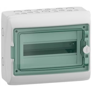 Tablou electric aparent Kaedra, Ip 65, 1 X 12 module, usa transparenta Schneider 13981