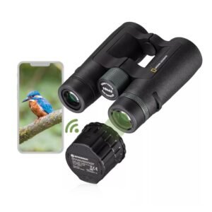 Binoclu National Geographic TrueView NG 10×42 + camera WiFi pentru ocular