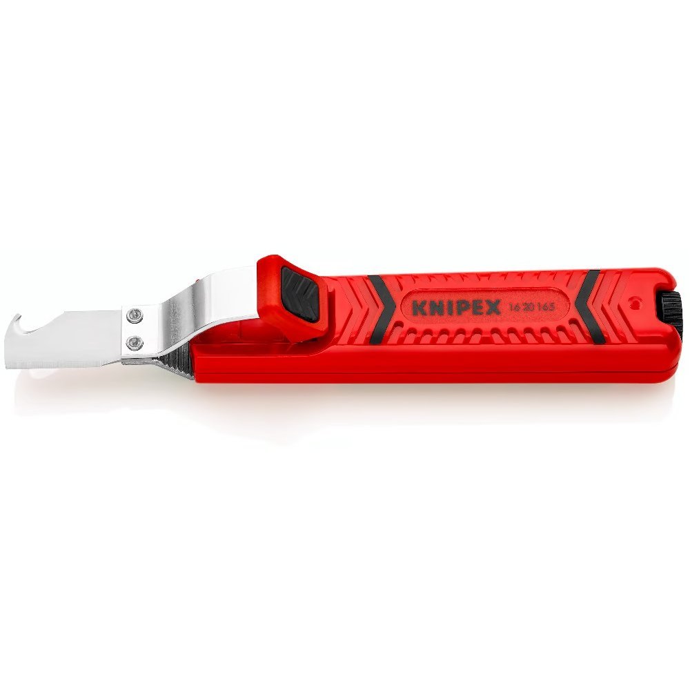 Decapator cu lama de bisturiu carcasa antisoc din material plastic 165 mm Knipex 16 20 165 SB