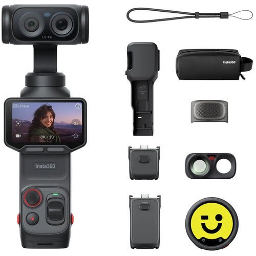 Insta360 Luna Ultra Creator Bundle cameră gimbal 8K, senzor 1″, Cosmic Black – Default Title