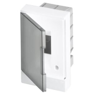 Tablou electric incastrat gri cu usa transparenta 2 module Abb 1SZR004002A1200