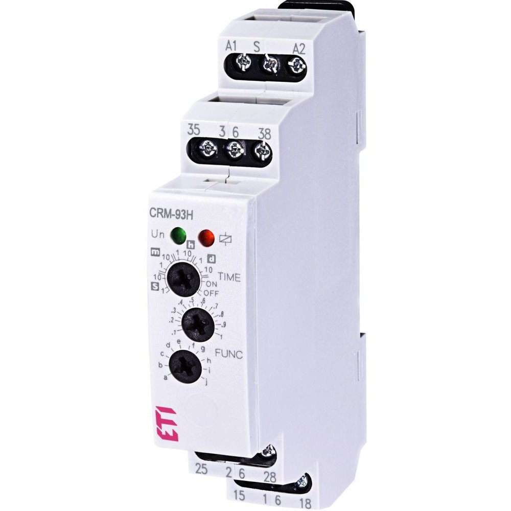 Releu de timp 8A 12 – 240V AC/DC CRM-93H UNI Eti 002470002