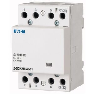 Contactor pe sina 40A 3NO + 1NC Z-SCH230/40-31 bobina 230V Eaton 248854