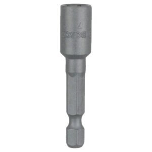 Cheie tubulara cu tija hexagonala, Bosch 2608550070, 7×50 mm, cheie magnetizata