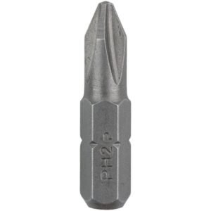 Set 2 biti pentru insurubare, Bosch 2609255914, PH 2, 25 mm