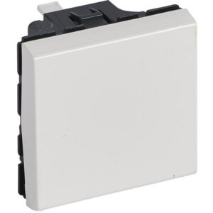 Intrerupator simplu 2 module 6A, functie cap-scara Legrand Mosaic 278040L