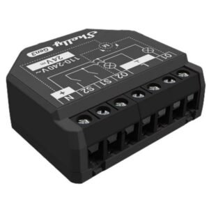 Releu inteligent Shelly 2PM GEN3, 2 canale, monitorizare consum, WiFi, Bluetooth, 2x10A 3800235261903