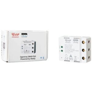 Ogemray Smart Relay 25A Control inteligent pentru consumatori mari, cu functii complete Shelly 3800238070885