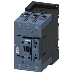 Contactor de putere, AC-3 80A, 37 kW/400V 1NO + 1NC, 230VAC/50 Hz 3 poli, 3 NO, Dimensiune S3 borna cu surub Siemens 3RT2045-1AP00