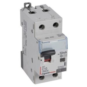 Disjunctor cu protectie diferentiala 1P+N 10A/30mA Legrand 411000