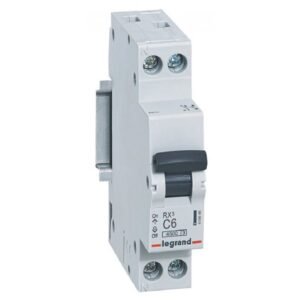 Siguranta automata 1P+N 6A 4.5kA curba C Legrand 419946