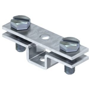Clema de distantare pentru platbanda, cu perforatie de fixare 6,5 Obo 5032032
