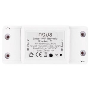 Releu inteligent Nous L6T, 1 canal, 10A, Tasmota 5905072800273