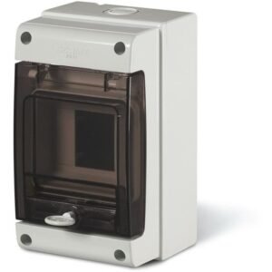 Tablou PT 4M, Scame 672.2004, IP66 montare aplicata M190 4 module 112x190x106mm GRI