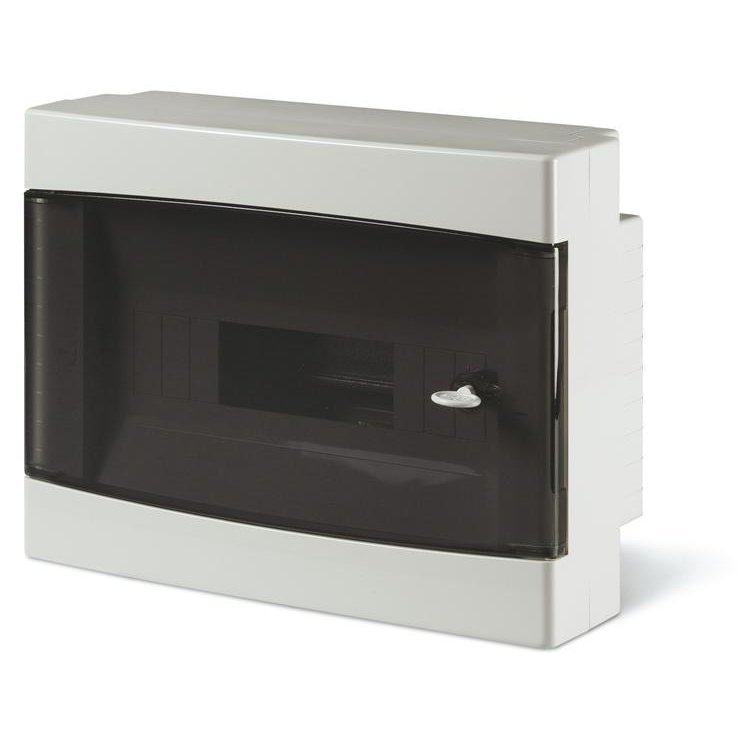 Tablou PT 12M, Scame 673.2012B, IP40 montare aplicata 12 module, 326x250x108mm, ALB