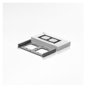 Cadru dublu de montare Sonoff M5-80 pentru instalarea intrerupatoarelor de perete – alb 6920075777949