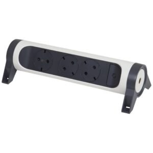 Prelungitor rotativ cu intrerupator 3X2P+T fara fir Legrand 694543