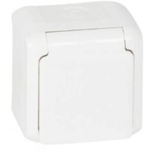 Priza simpla aparenta cu capac 16A Forix Legrand 782373