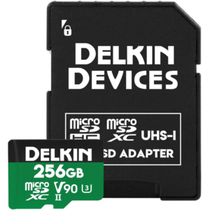 Delkin microSD Power 2000x UHS-II (V90) R300/W250 256GB – Default Title